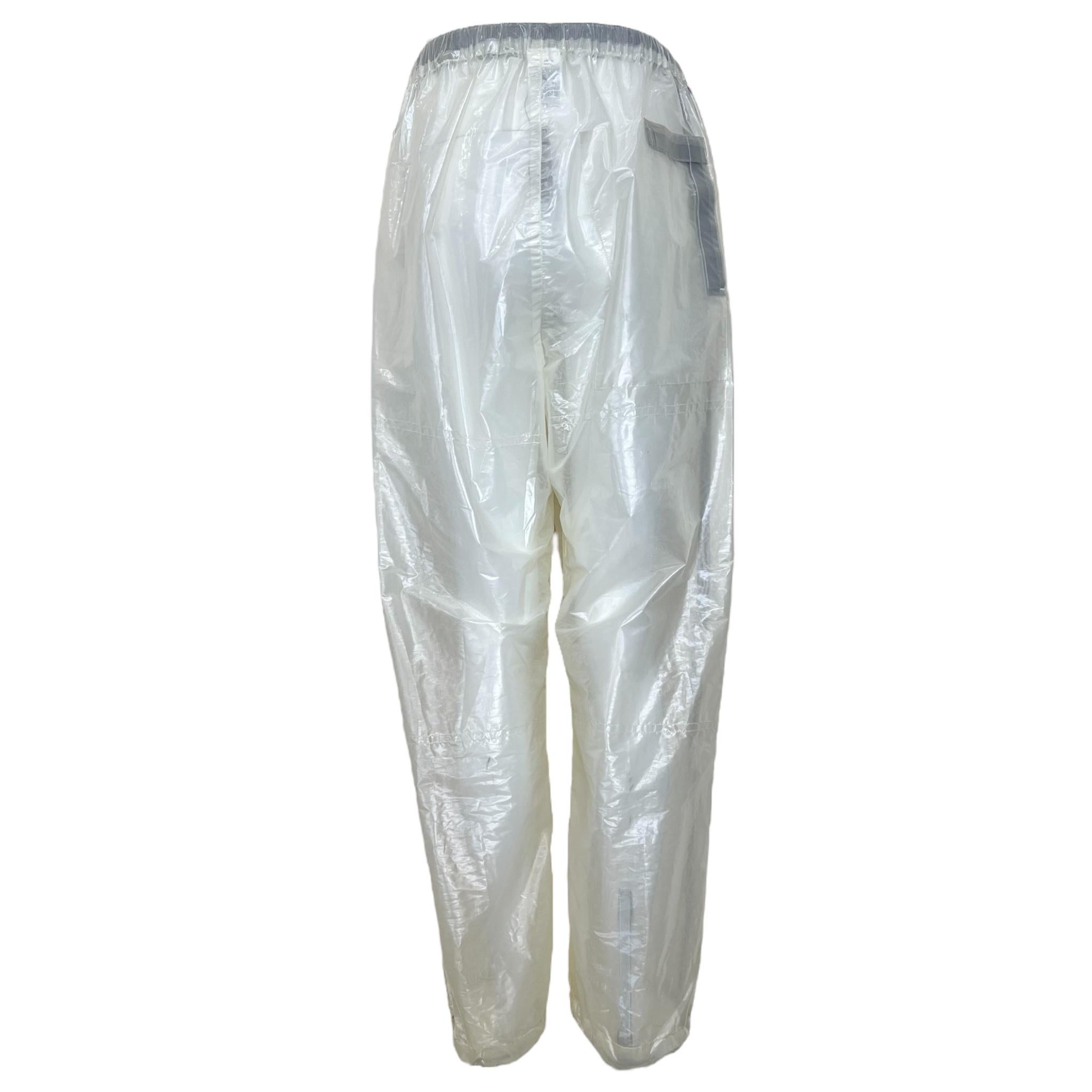 FINAL HOME 1994 Sheer Nylon Hooded Survival Jacket and Pants en vente 4