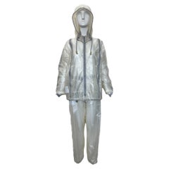 FINAL HOME 1994 Sheer Nylon Hooded Survival Jacket and Pants