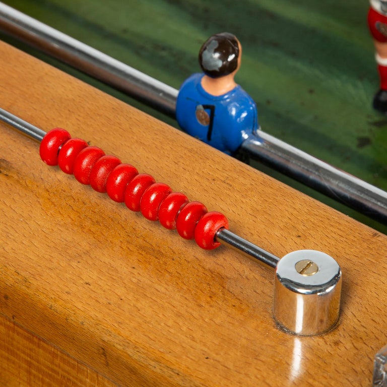 Finale "Babyfoot" Table Football, Montbeliard, France, circa 1950 at