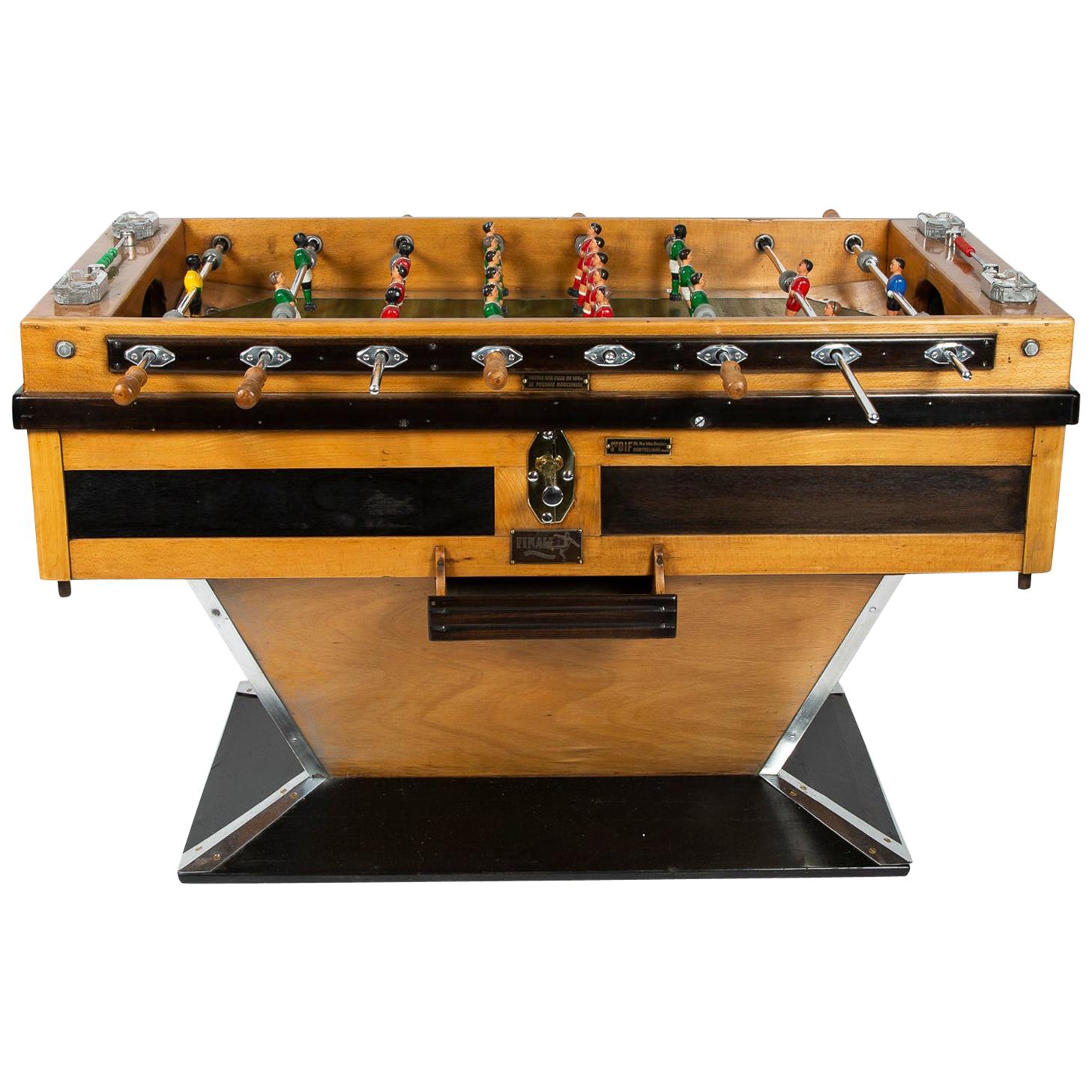 Finale "Babyfoot" Table Football, Montbeliard, France, circa 1950