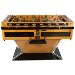 Retro Finale "Babyfoot" Table Football, Montbeliard, France, circa 1950