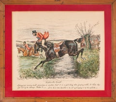 "Experientia Docet" 1886 Fox-Hunt Print by Finch Mason (1850-1915)