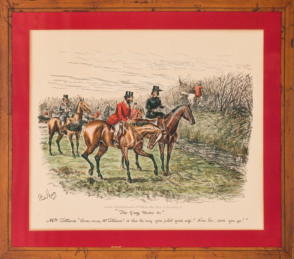 "The Grey Mare"  - Print by Finch Mason