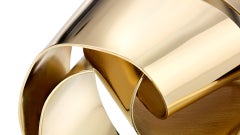 Brazalete de oro "Encuentra tu camino" de Oblik Atelier A