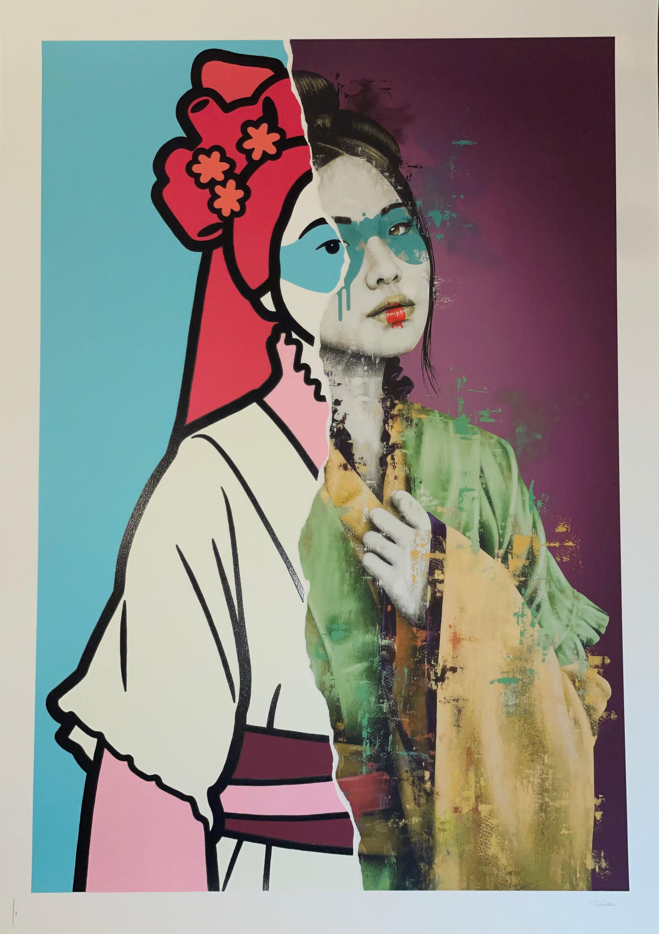 Fin DAC Quansho Redux Screenprint Edition of only 2 Signed and Numbered Street 