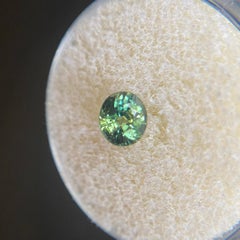 Fine 1.02ct Australia Untreated Blue Green Yellow Parti Colour Sapphire