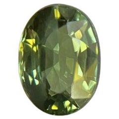 Fine 1.02ct Green Untreated Australian Sapphire Octagon Cut Loose Gem