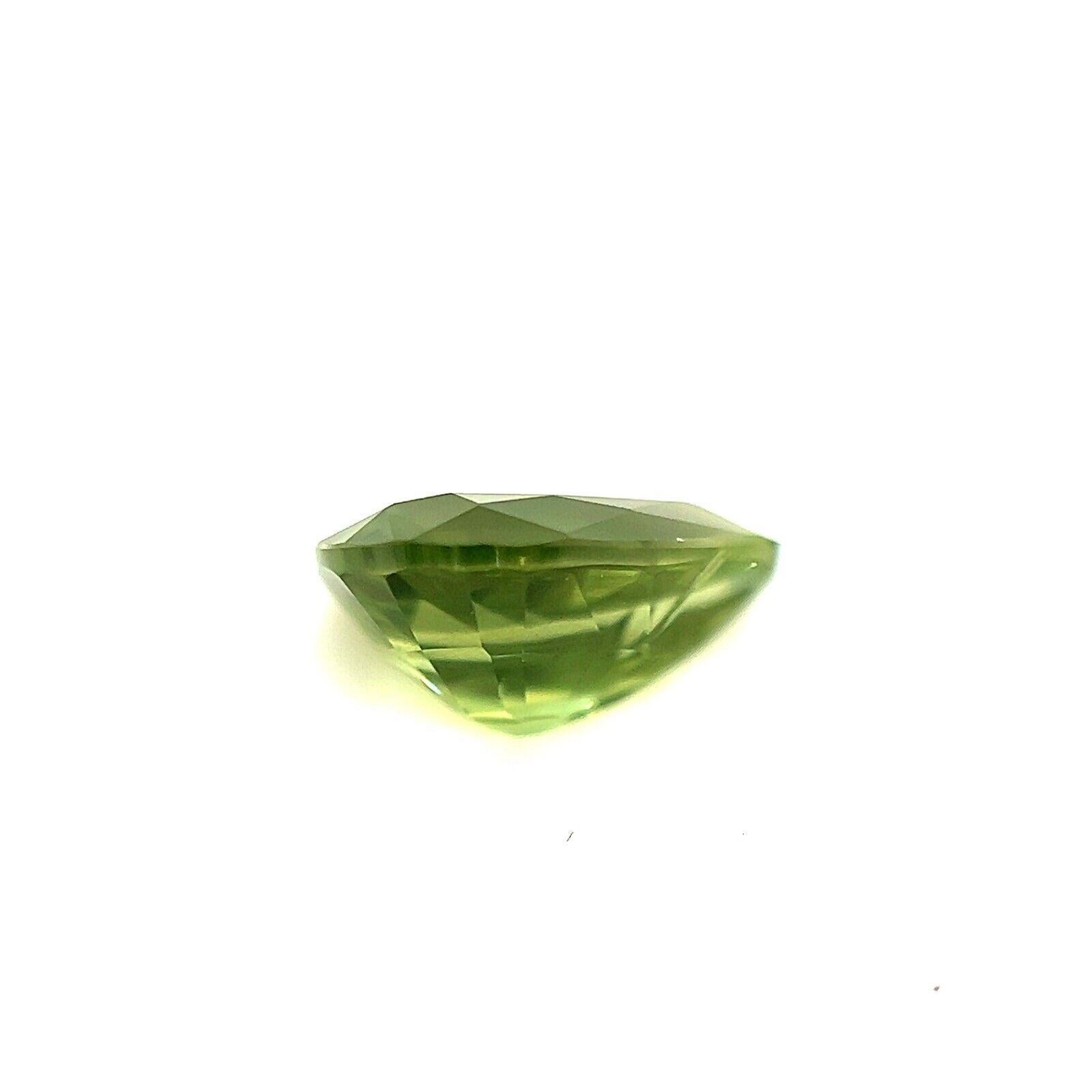 lime green gemstone