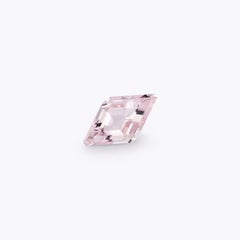 10.42 Carat Kite Cut Morganite Loose Gemstone Nigeria by Merkaba Beverly Hills