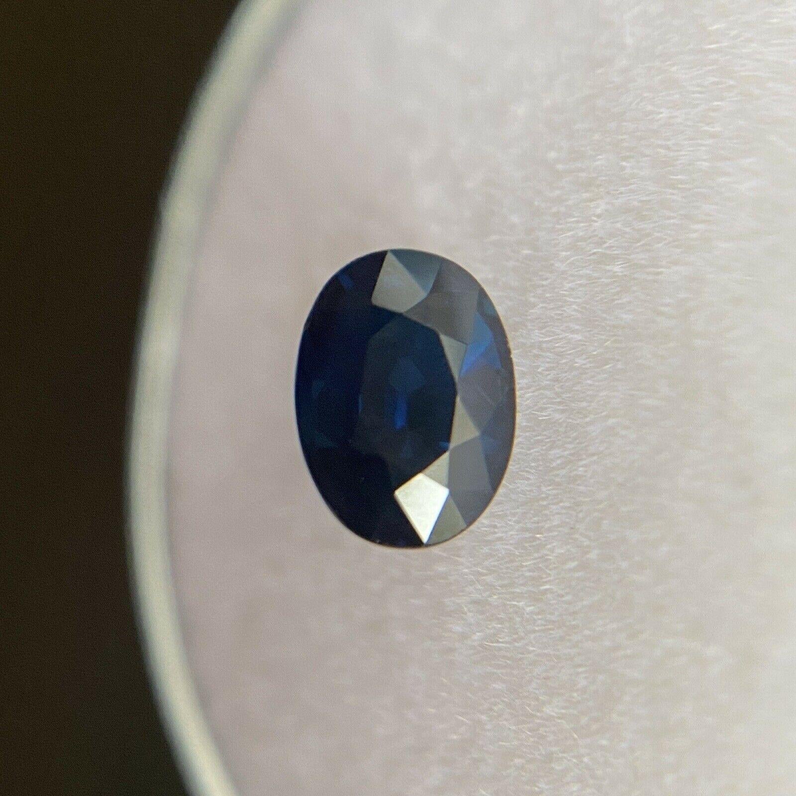 dark blue sapphire value