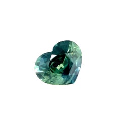 Pregiata gemma australiana da 1,20ct Greene & Greene Greene & Greene, zaffiro blu taglio cuore 6,7x5,5 mm