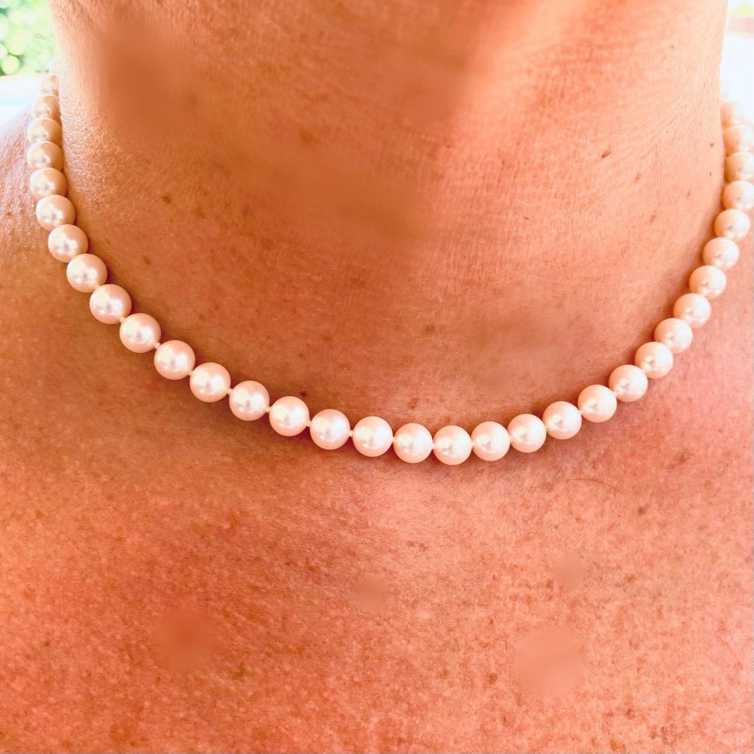 Women's Fine Mikimoto Pearl Necklace