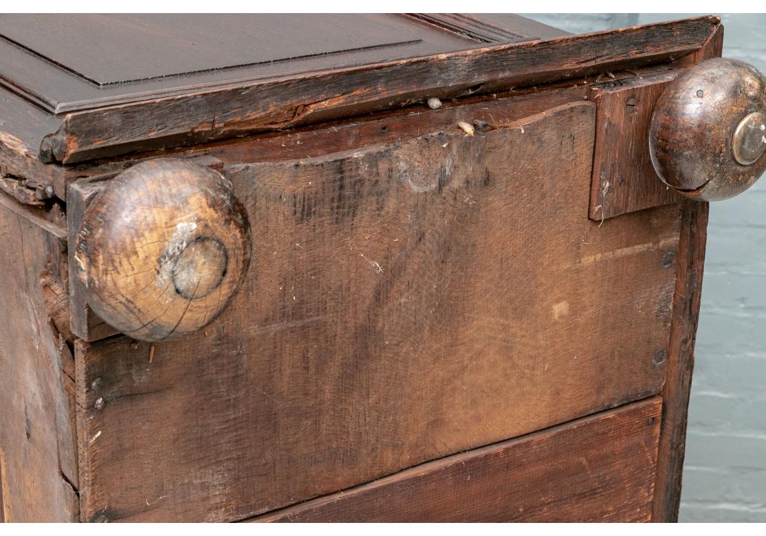 Fine 17th-18th Century, Oak Chest of Drawers For Sale 5