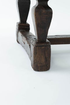 Fine 17th Century Chestnut Console Table