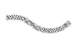 Fine 18 Karat White Gold Diamond Bracelet
