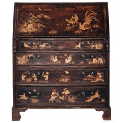 Fine 18th Century Georgian Chinoiserie Bureau