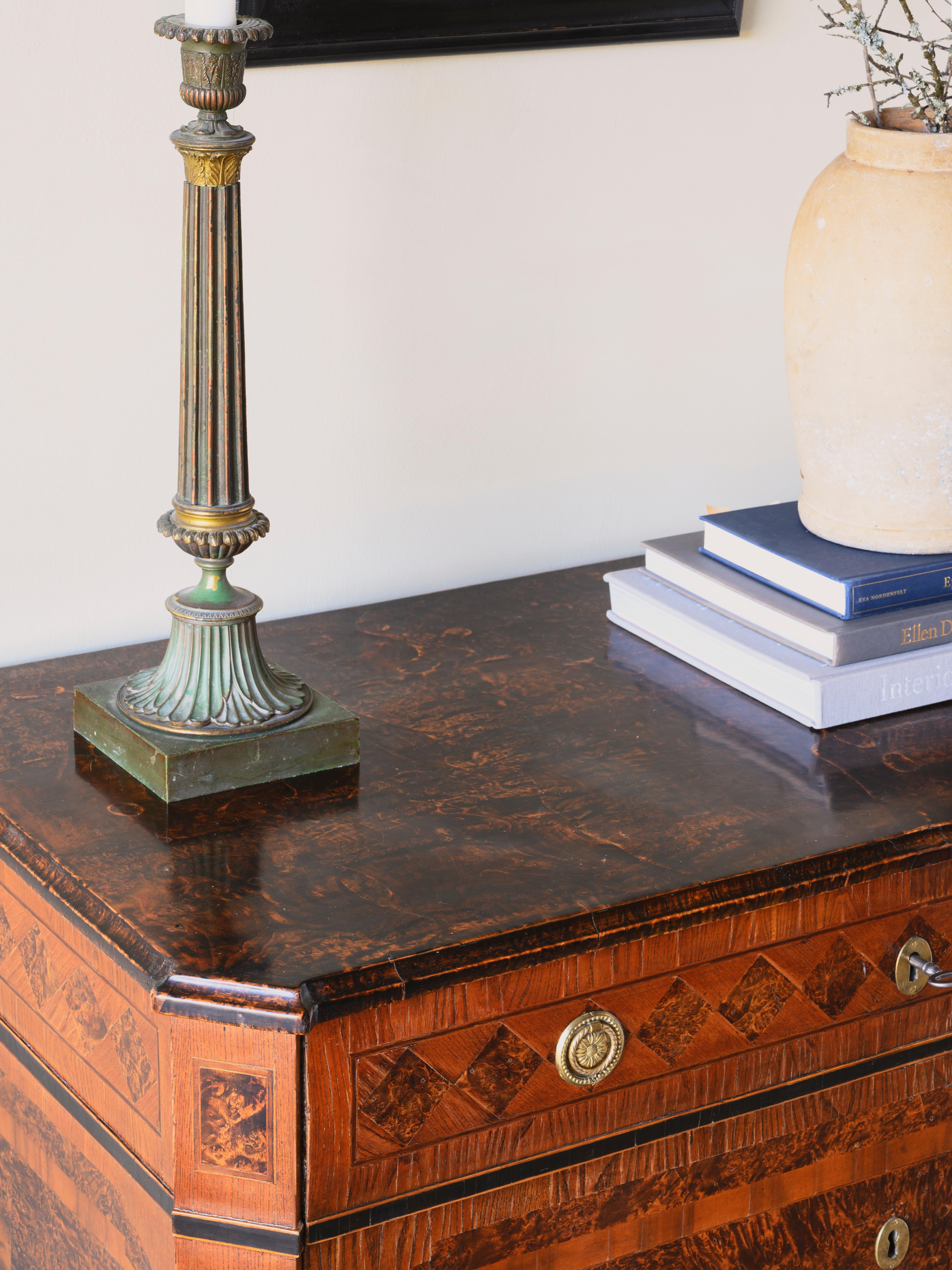 Swedish Fine 18th Century Gustavian Chest of Drawers For Sale