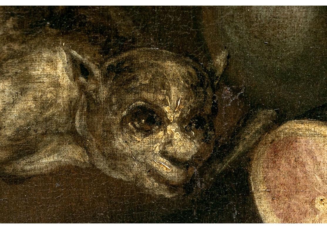 Nature morte à l'huile sur toile du 18e siècle en vente 12