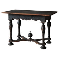 Fine 18th Century Swedish Baroque Console Table