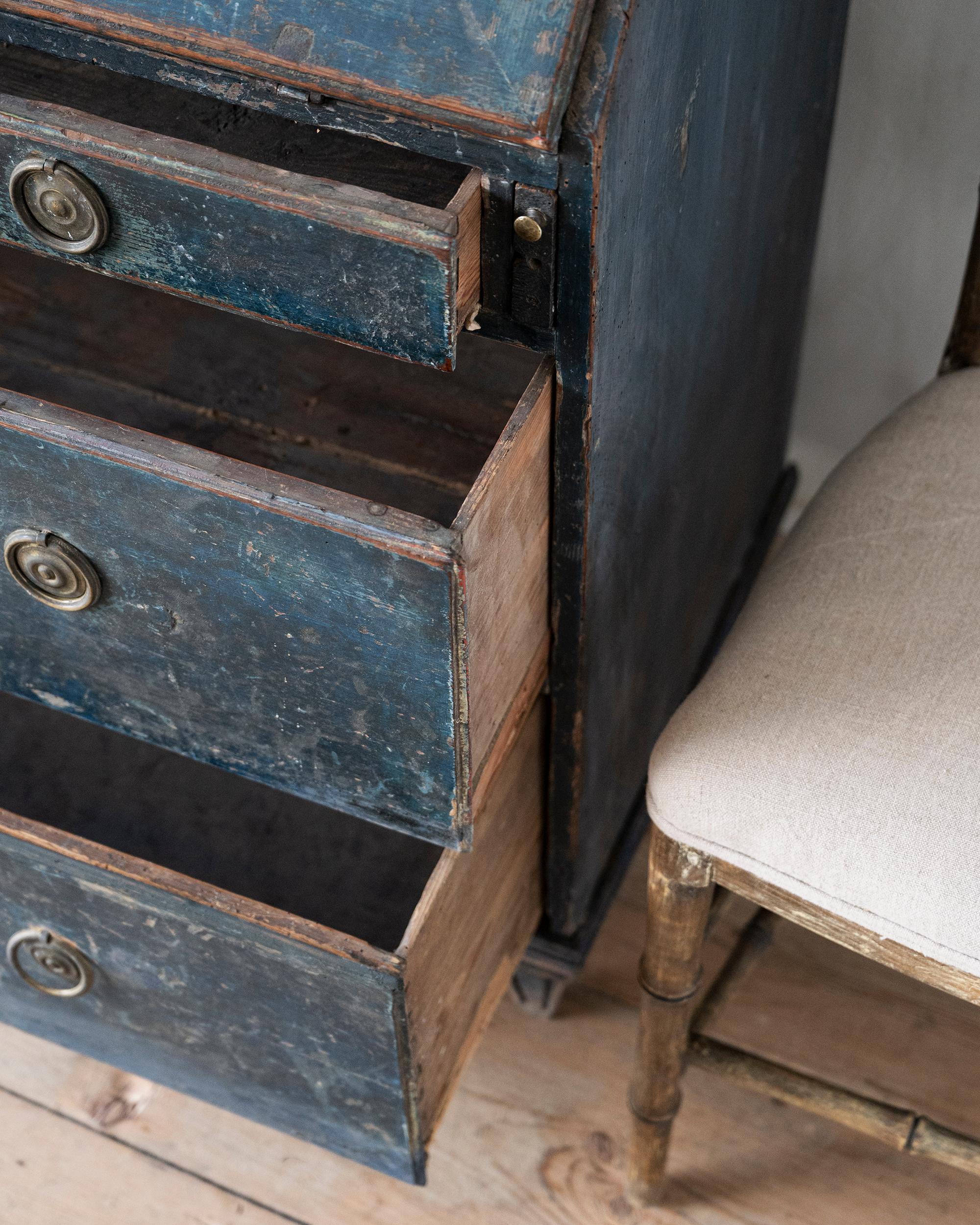 Fine 18th Century Swedish Gustavian Secretaire 7