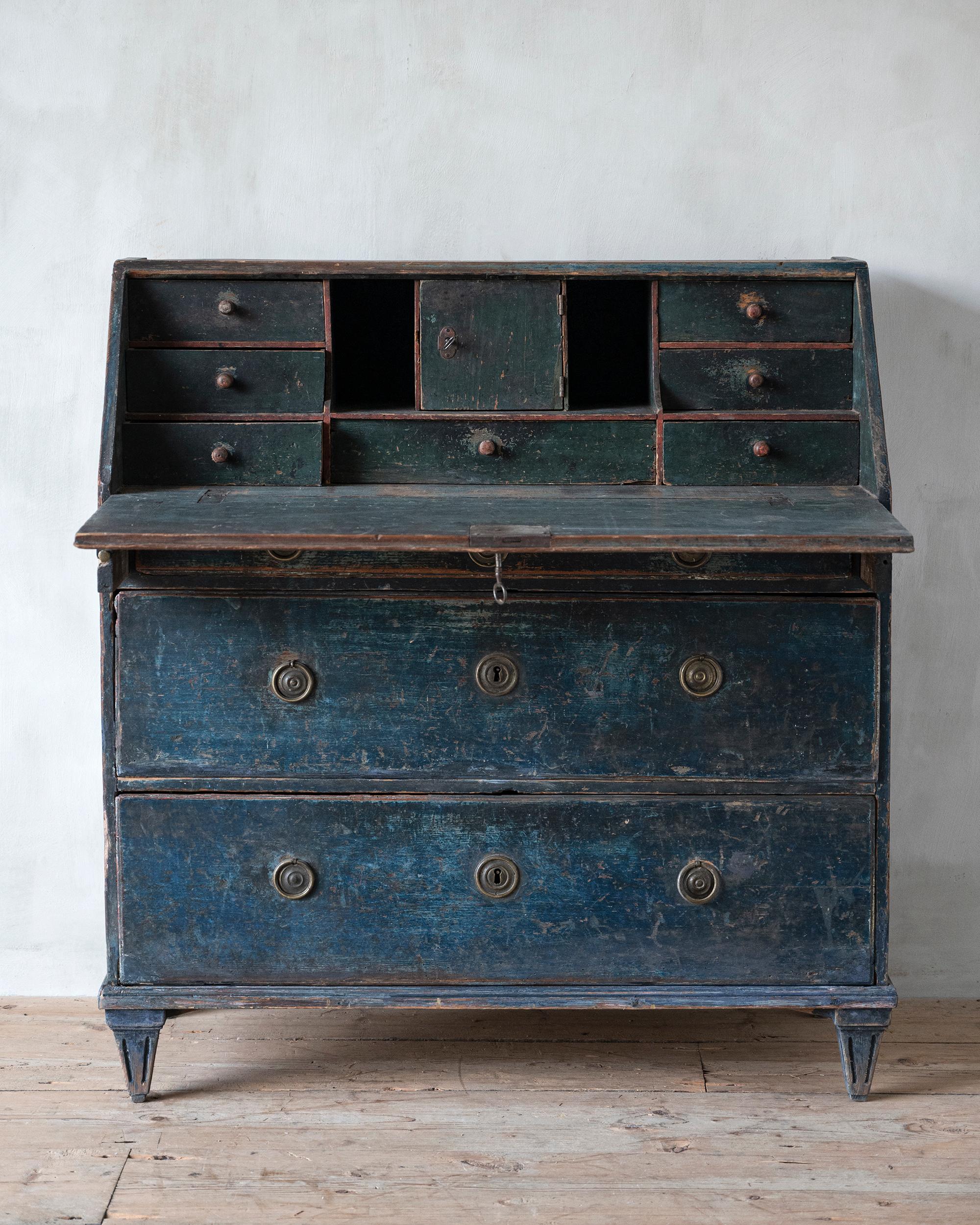 Fine 18th Century Swedish Gustavian Secretaire 9