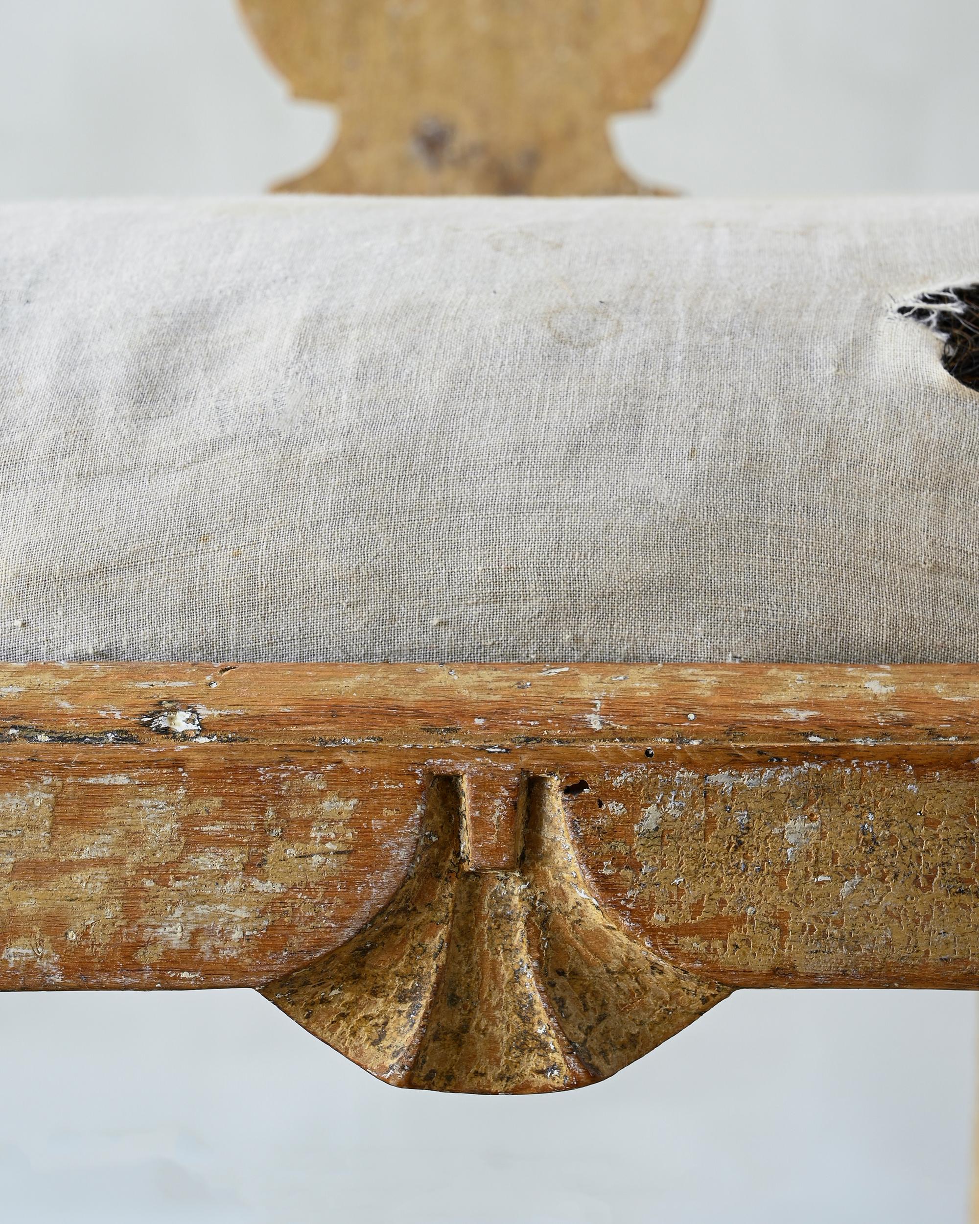 Fauteuil rococo suédois du 18ème siècle en vente 2