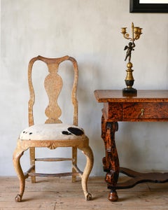 Fine 18th Century Swedish Rococo Chair