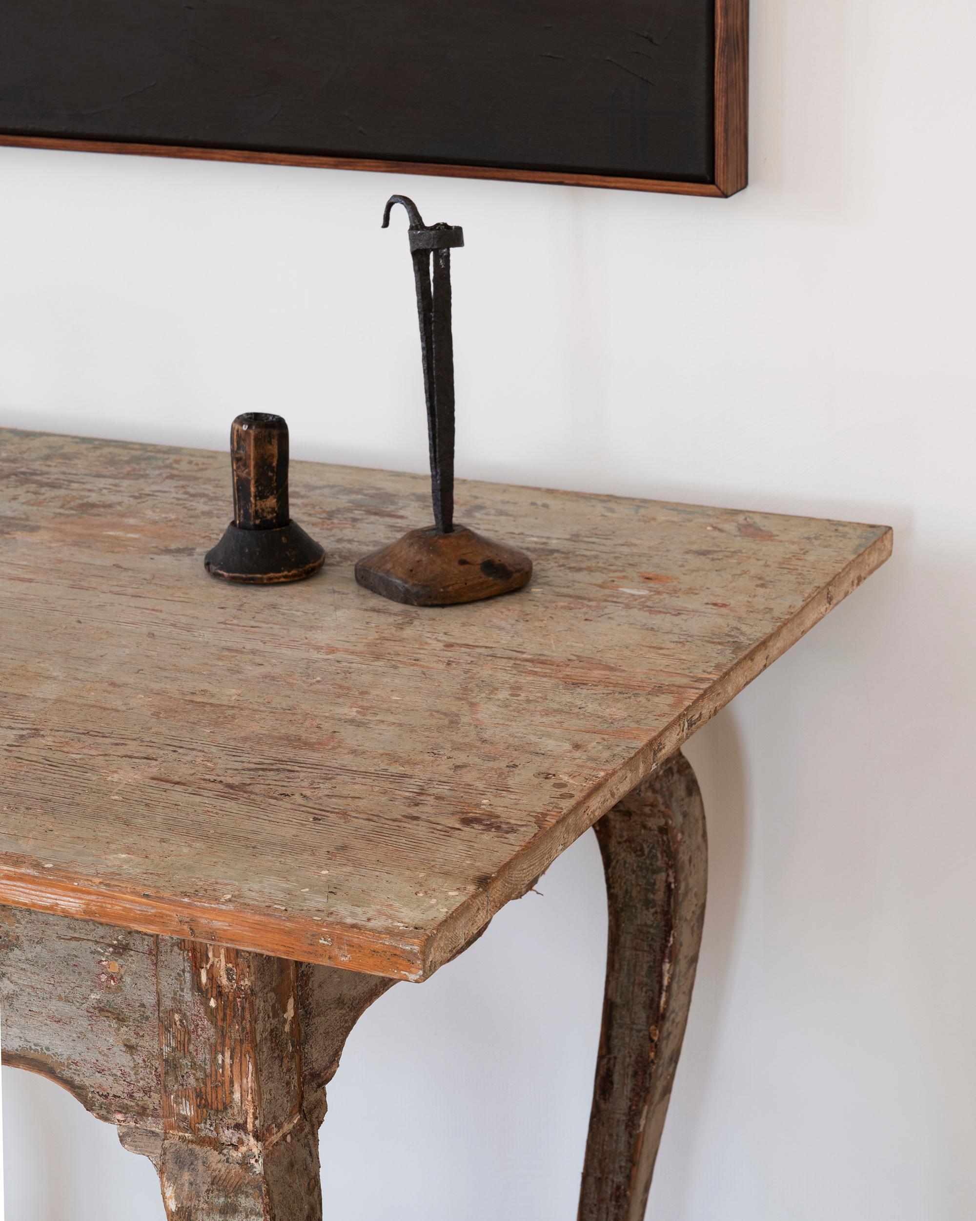 Rococo Fine table rocococo suédoise du 18ème siècle en vente