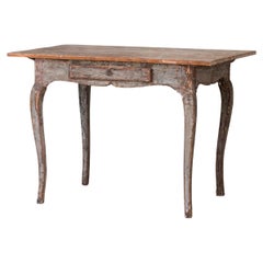 Antique Fine 18th Century Swedish Rococo Desk