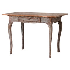 Fine table rocococo suédoise du 18ème siècle