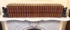 Fine Limited Edition Leatherbound Set of George Eliot's Works in 25 Volumes