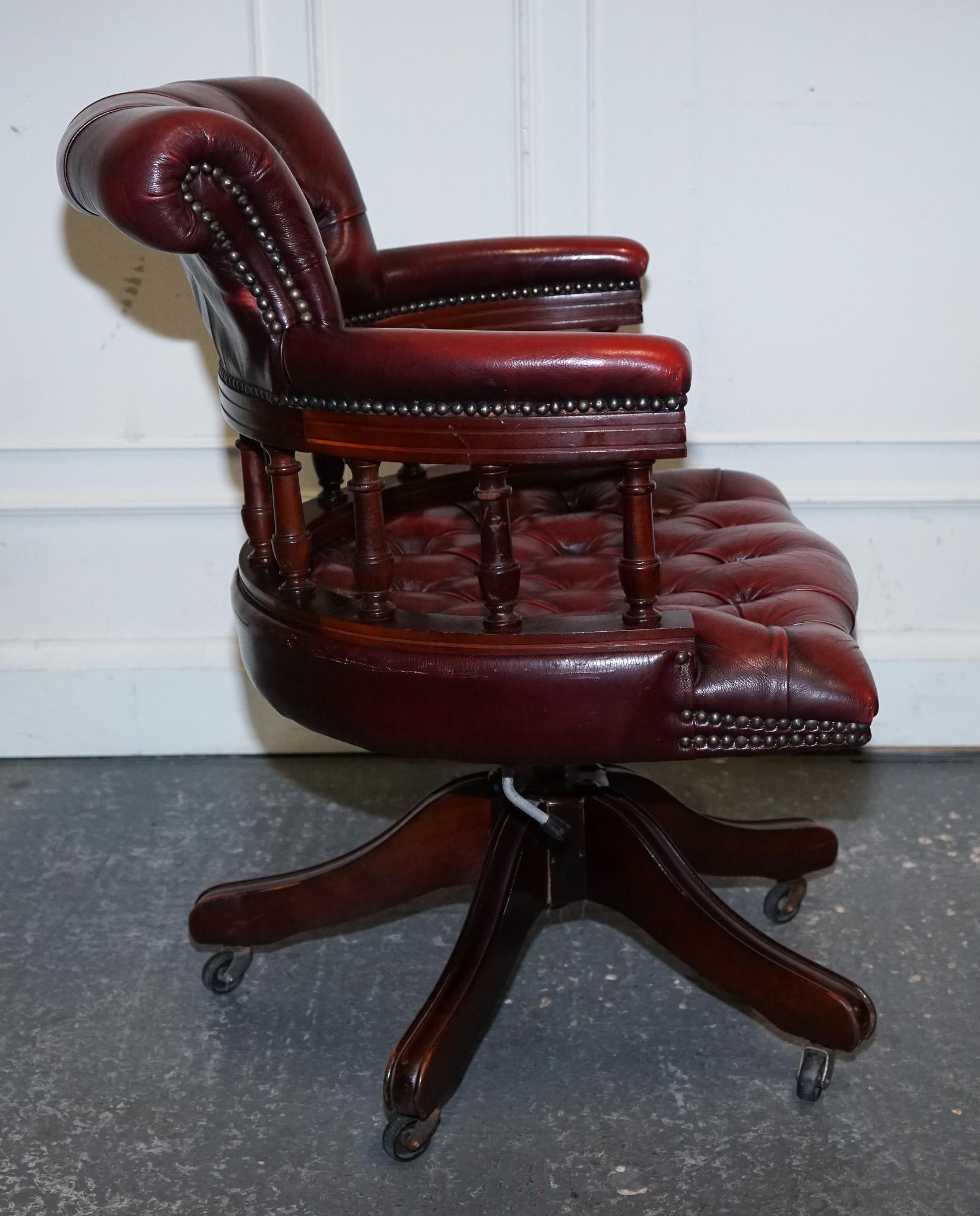 FINE PORTADOCUMENTI IN PELLE CHESTERFIELD DEGLI ANNI '50 in vendita 5