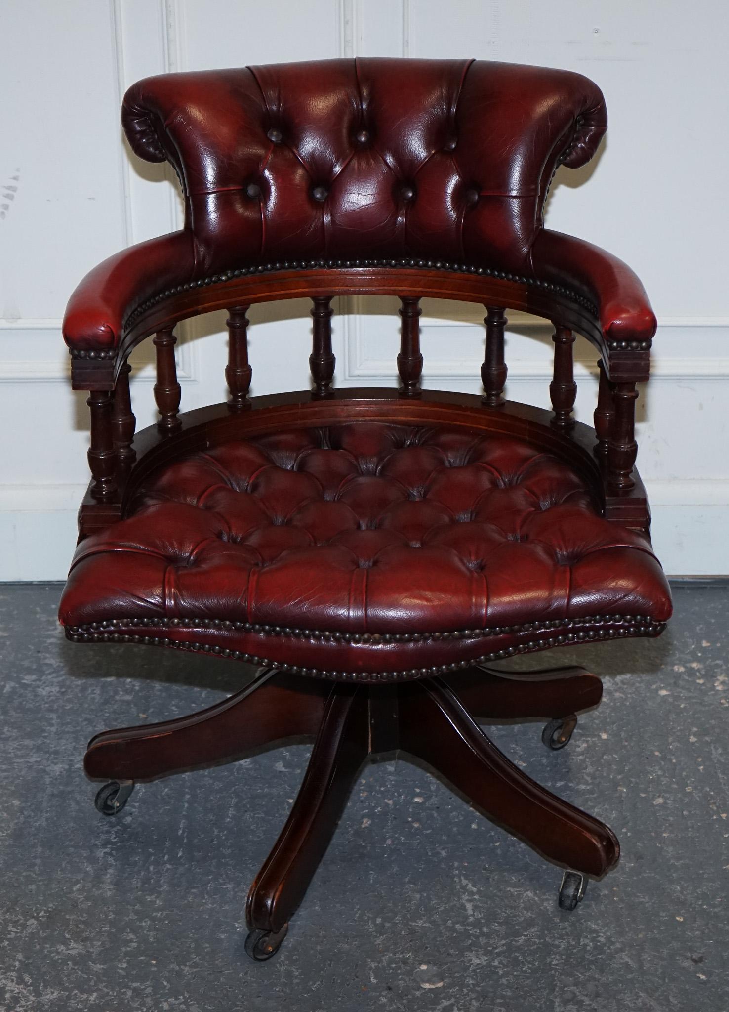 Britannico FINE PORTADOCUMENTI IN PELLE CHESTERFIELD DEGLI ANNI '50 in vendita