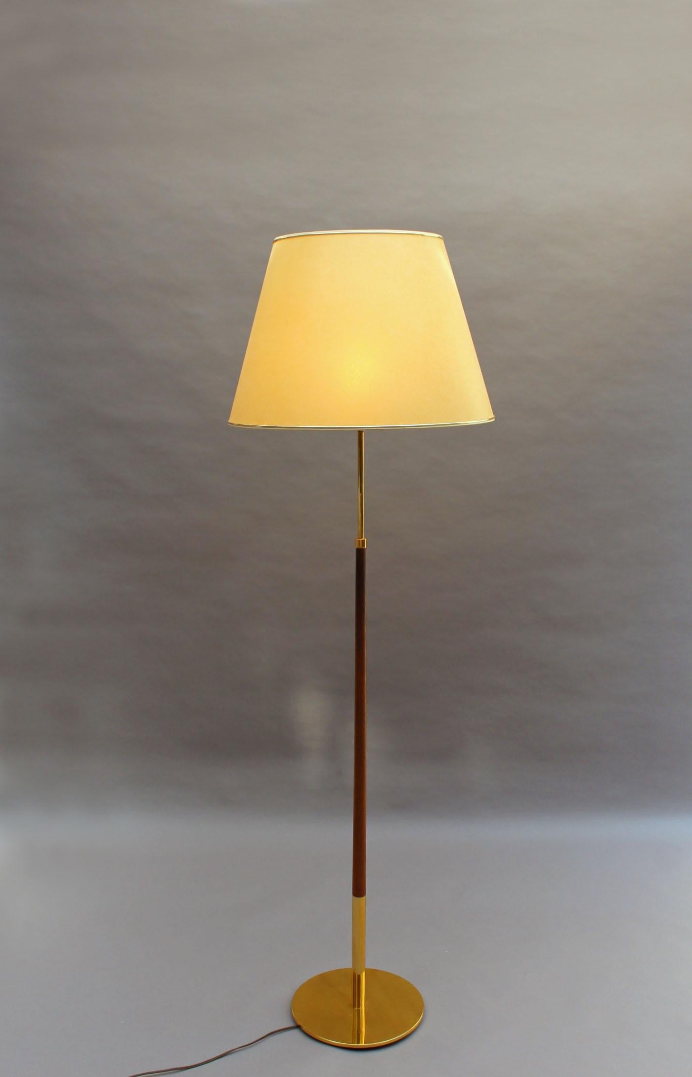 Scandinavian Modern Fine 1960s Danish Floor Lamp by Th. Valentiner For Sale