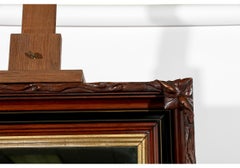 Fine 19th C. Carved Mahogany Mirror