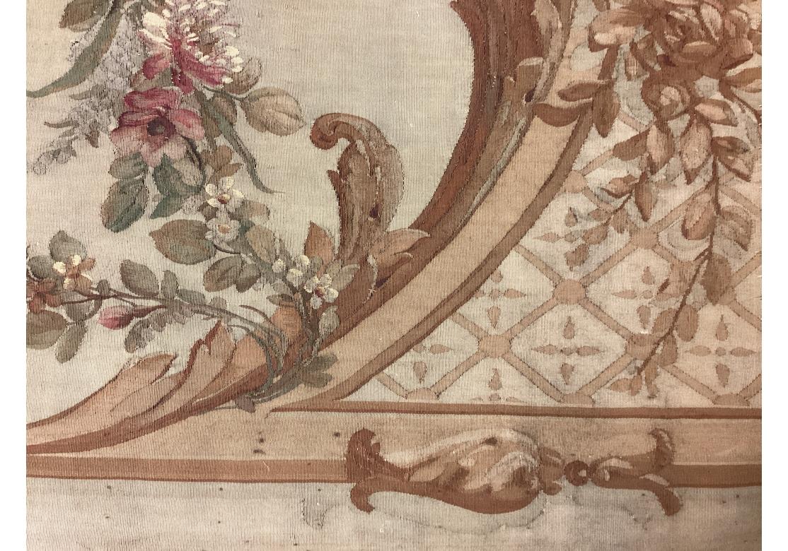 Französischer Aubusson-Wandteppich aus dem 19. Jahrhundert, um 1880 im Angebot 8