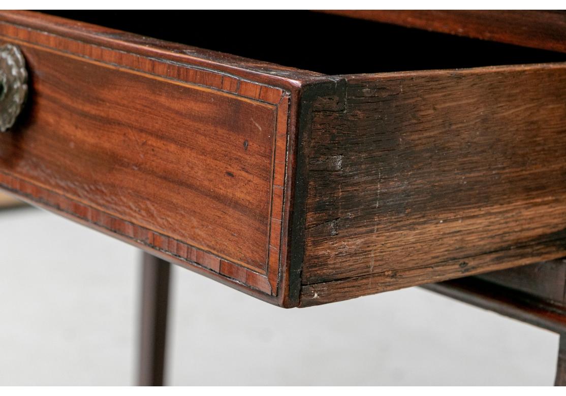 Fine 19th Century Sheraton Style Mahogany Desk For Sale 5