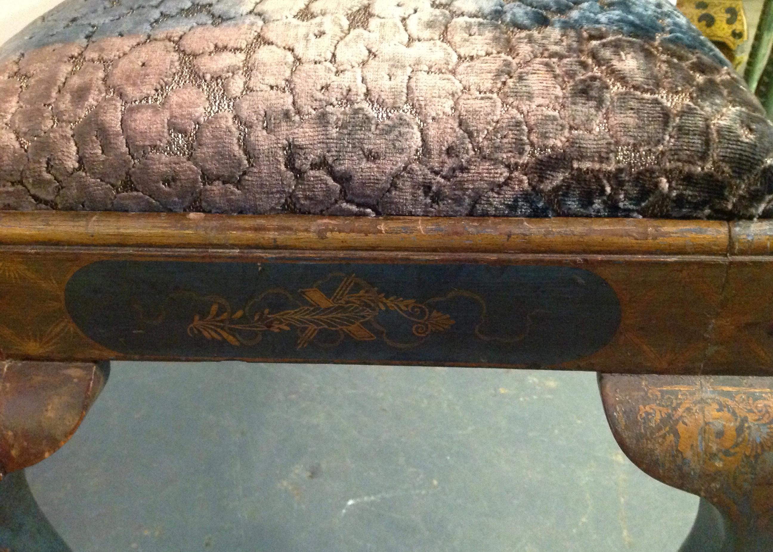 Fine 19th Century Chinoiserie Bench 2