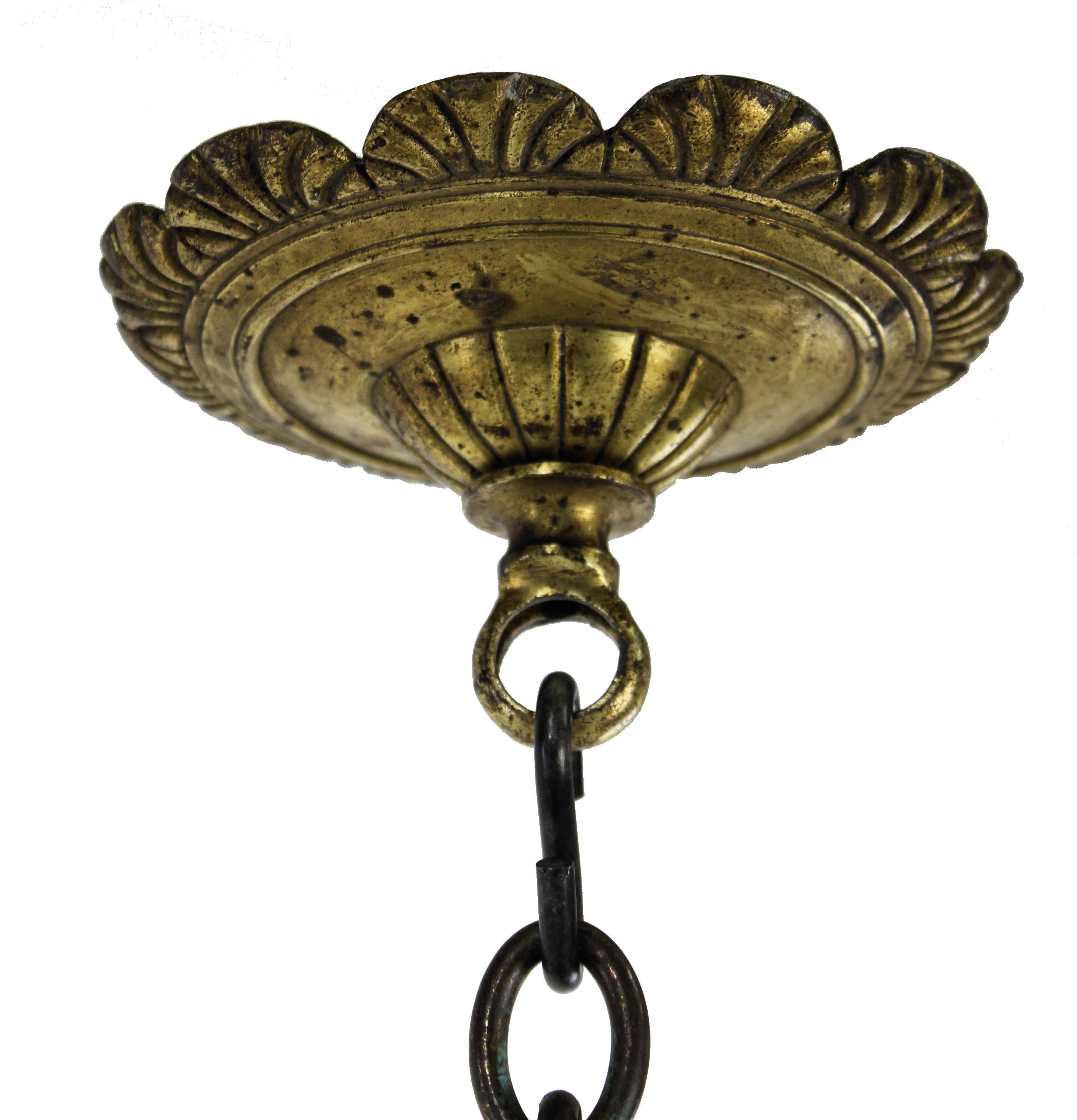 Fine 19th Century French Gilt Bronze Chandelier 1
