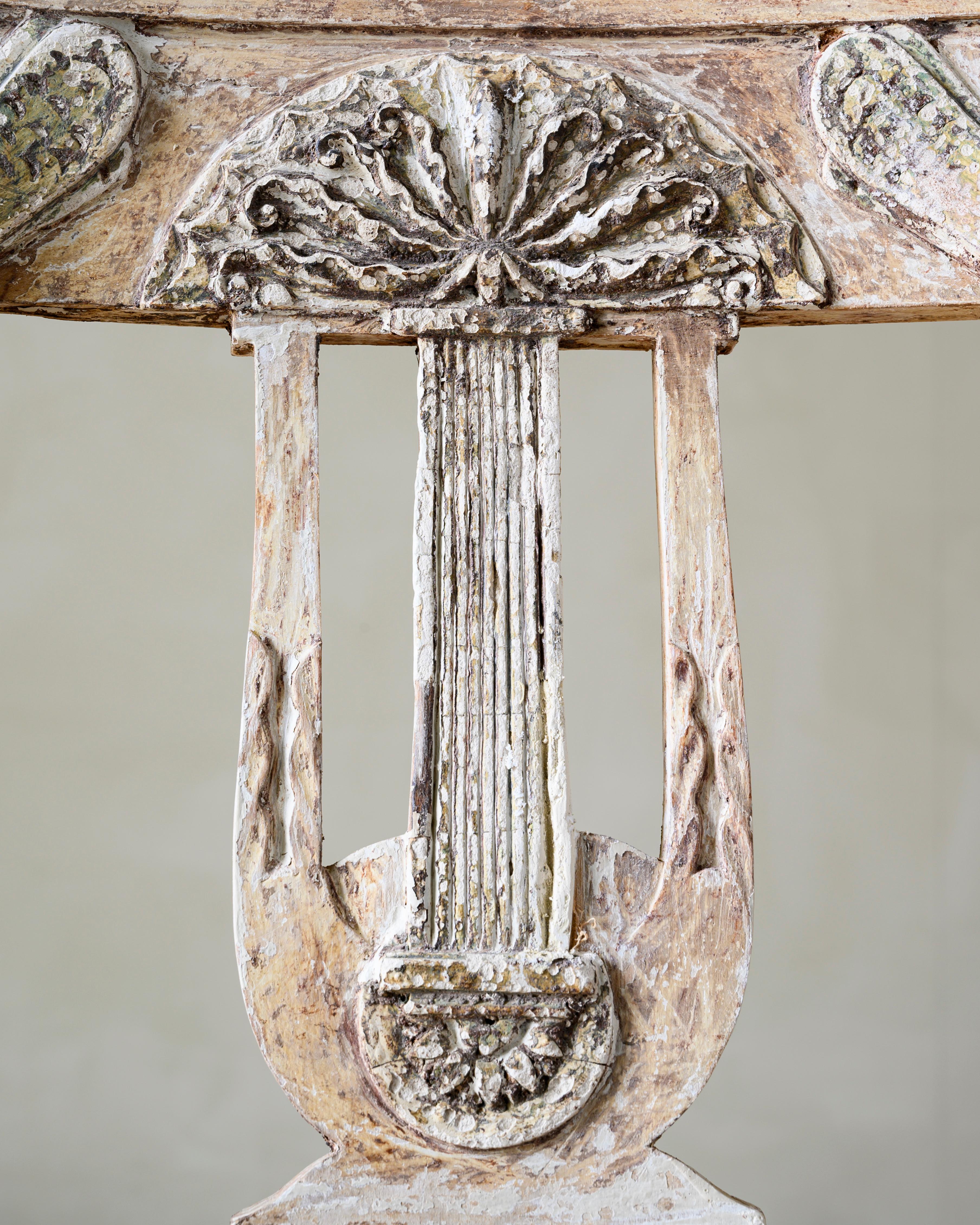 Wood Fine 19th Century Gustavian Chair