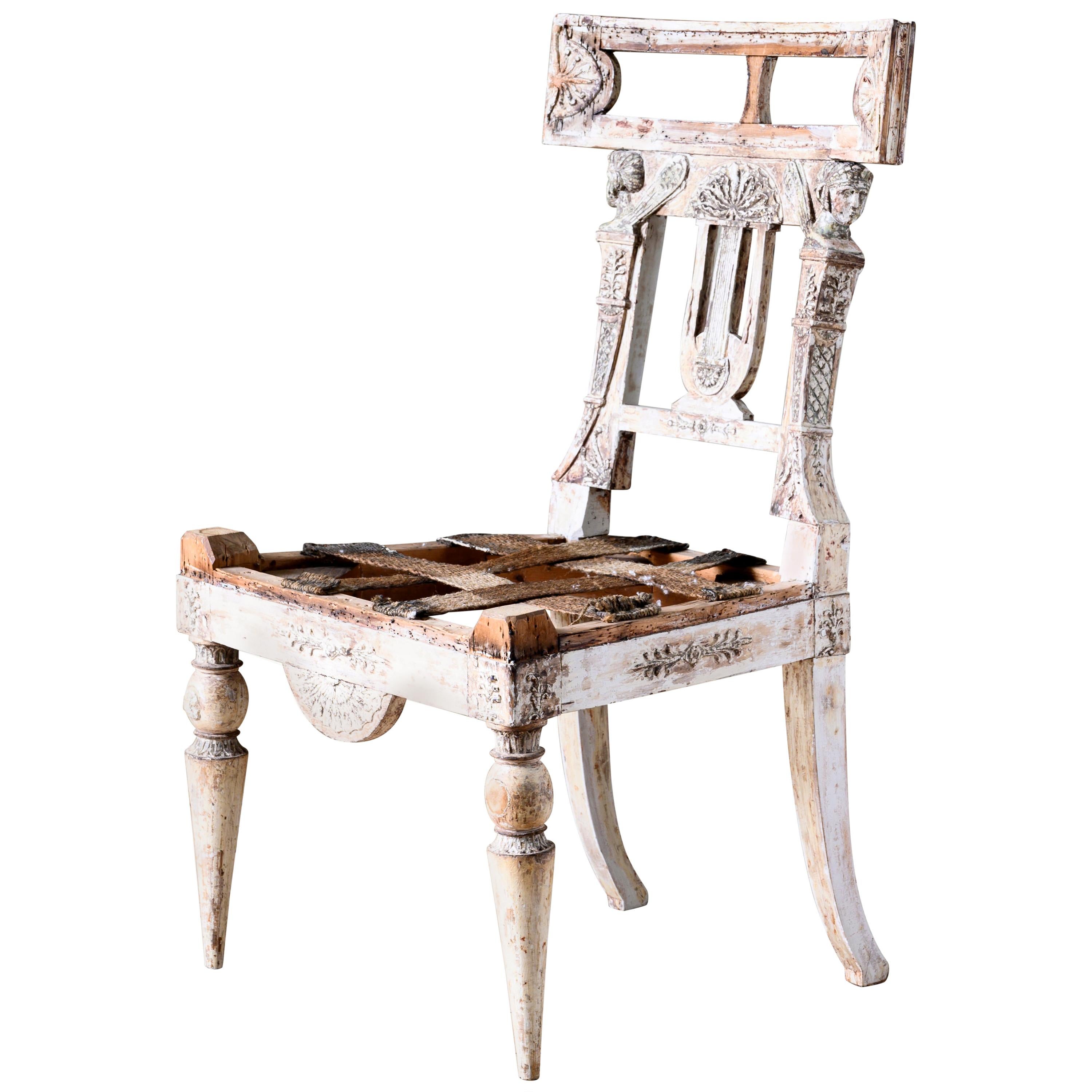 Fine 19th Century Gustavian Chair