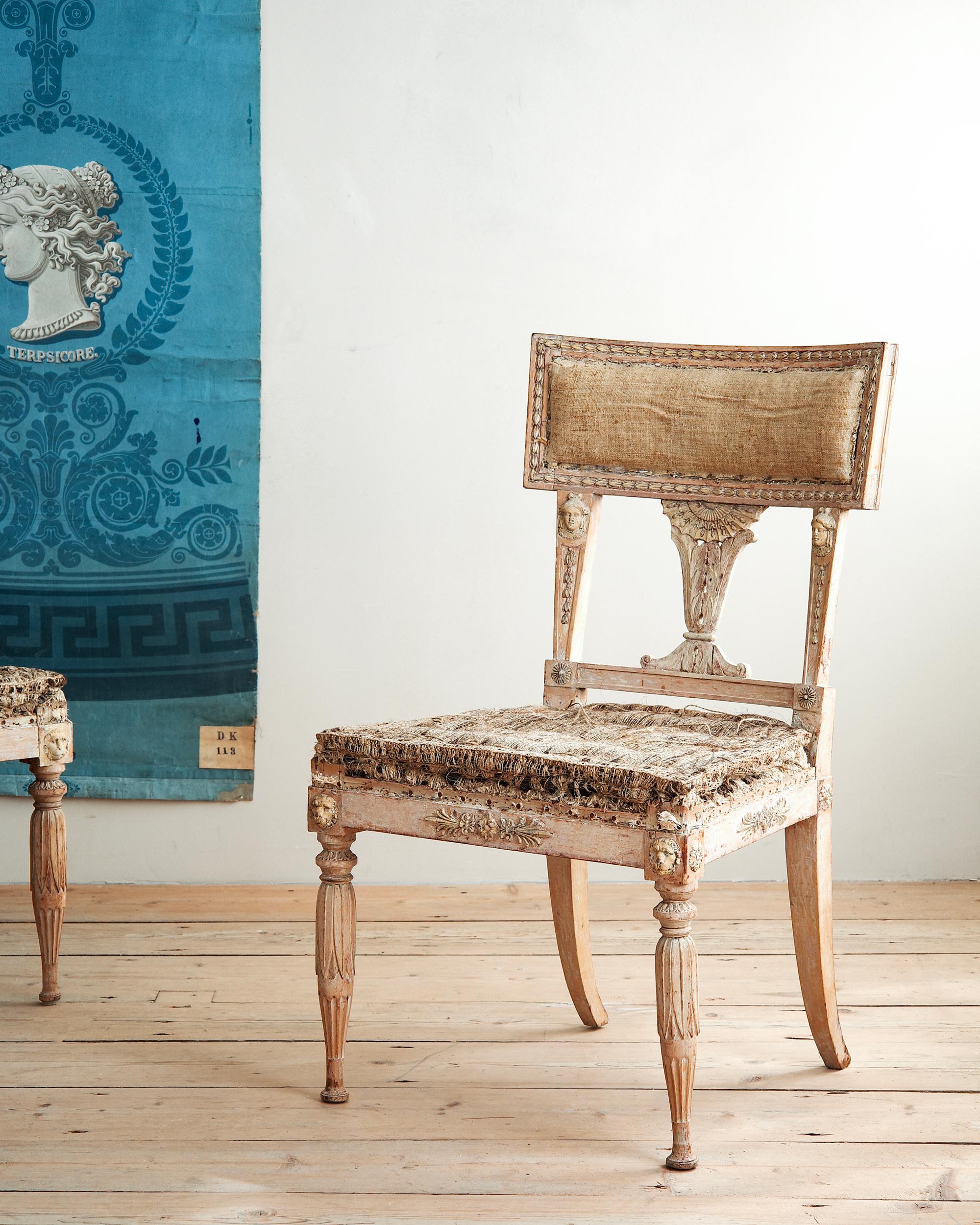 Fine 19th Century Gustavian Chairs in vendita 2