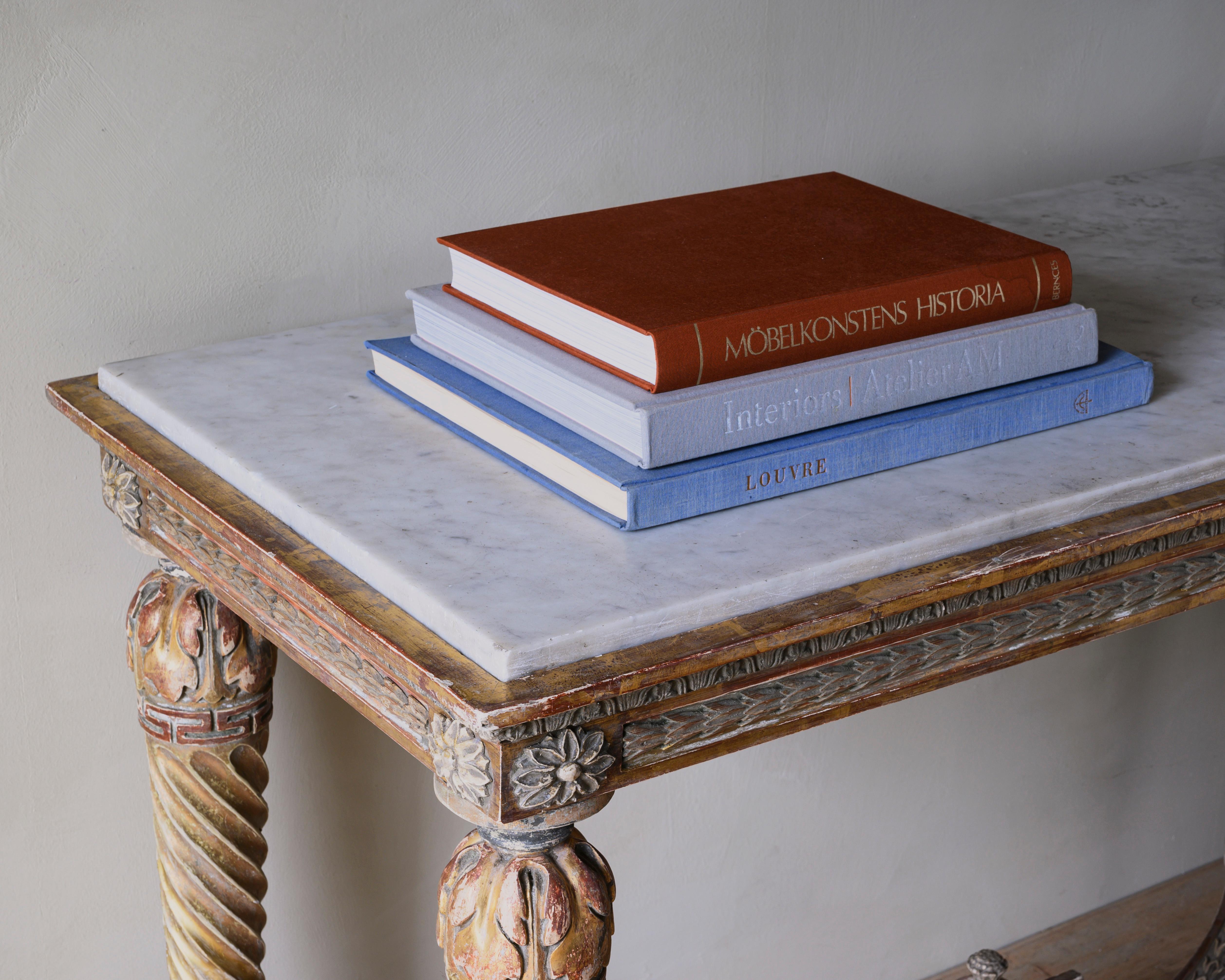 Hand-Crafted Fine 19th Century Gustavian Console Table