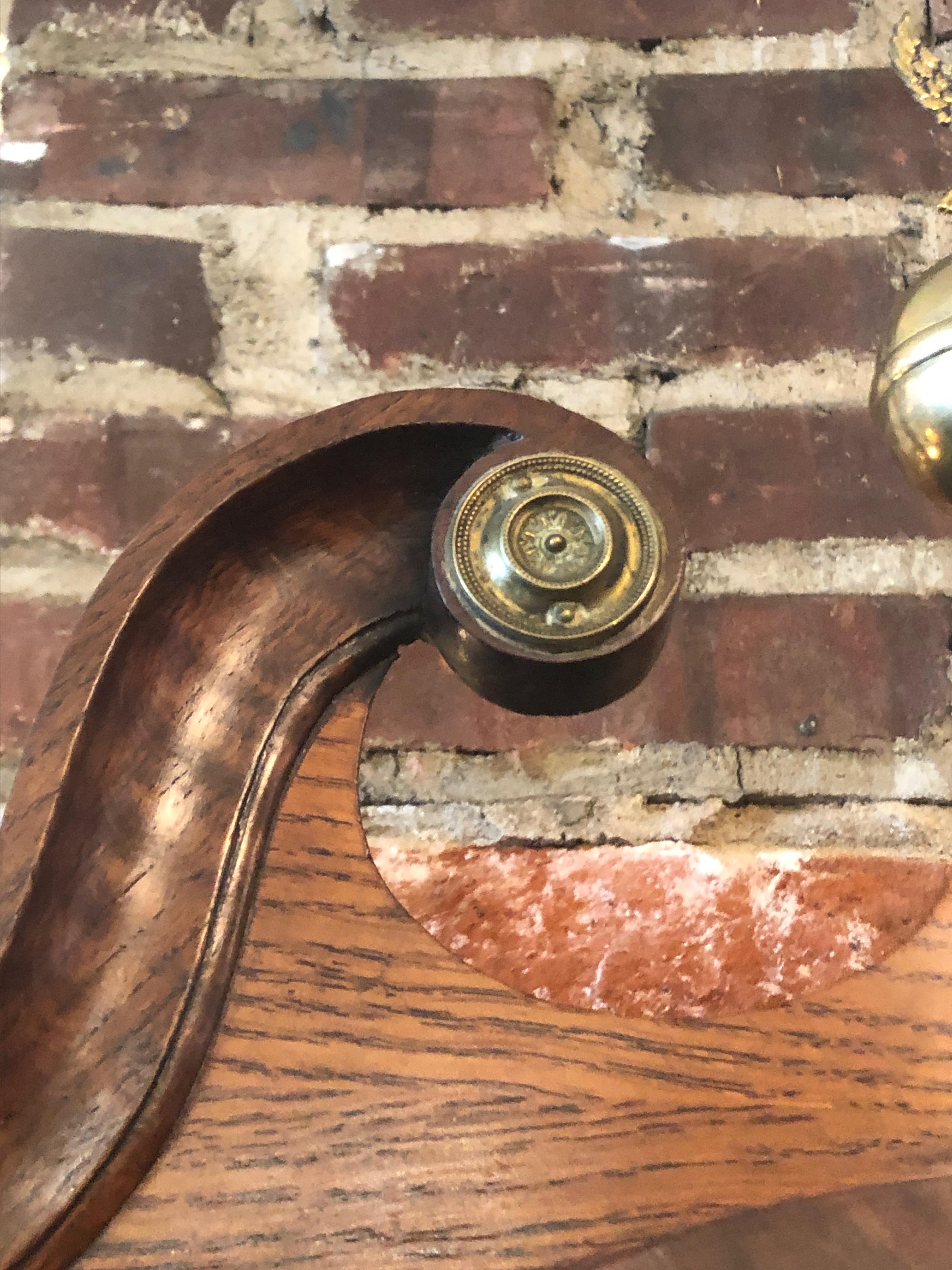 Fine 19th Century Longcase Grandfather Clock with Moon In Excellent Condition In Hopewell, NJ