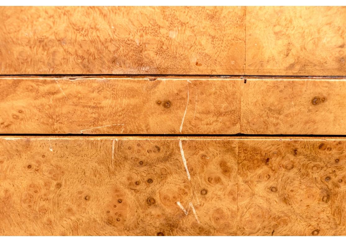 Fine 19th Century Louis Philippe Walnut Veneered Marble Top Chest For Sale 7