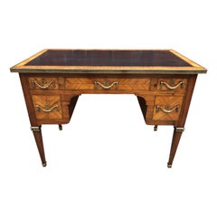 Fine 19th Century Louis XVI Tulipwood Writing Table