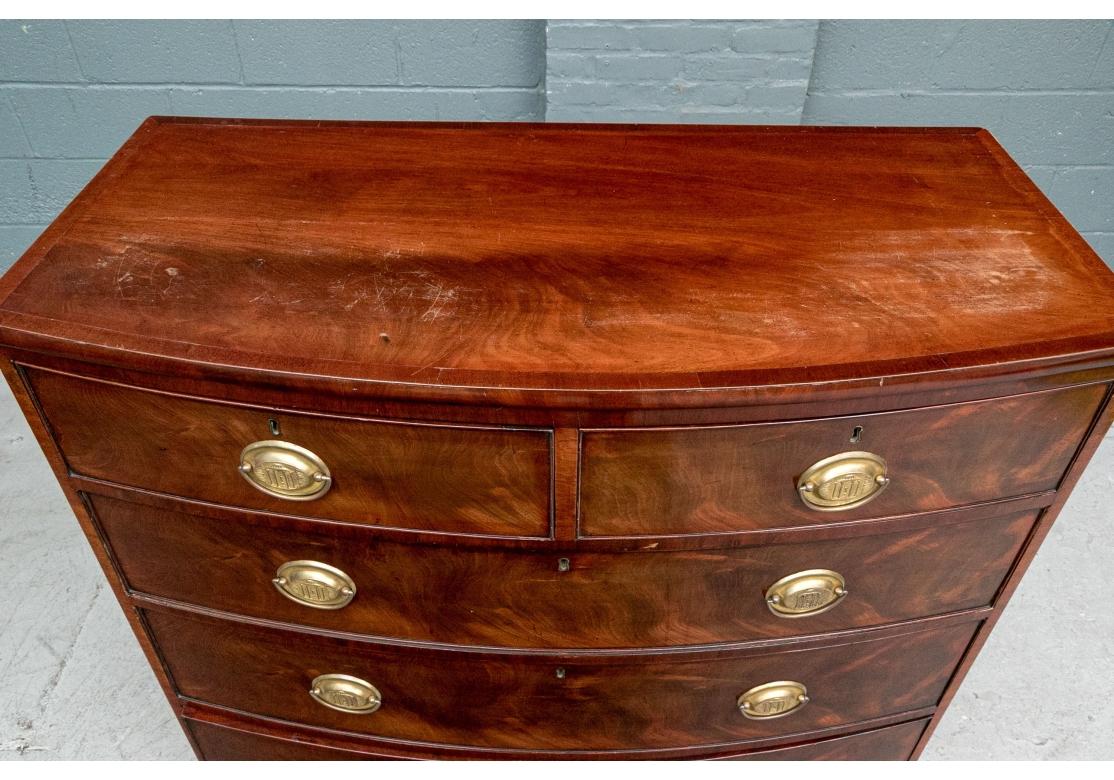 Coffre à arc en acajou du 19ème siècle à restaurer Abîmé - En vente à Bridgeport, CT