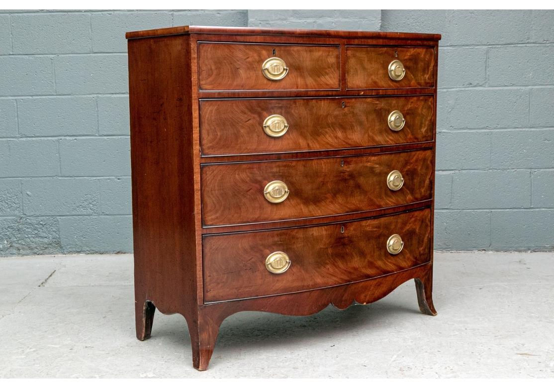 Coffre à arc en acajou du 19ème siècle à restaurer en vente 1