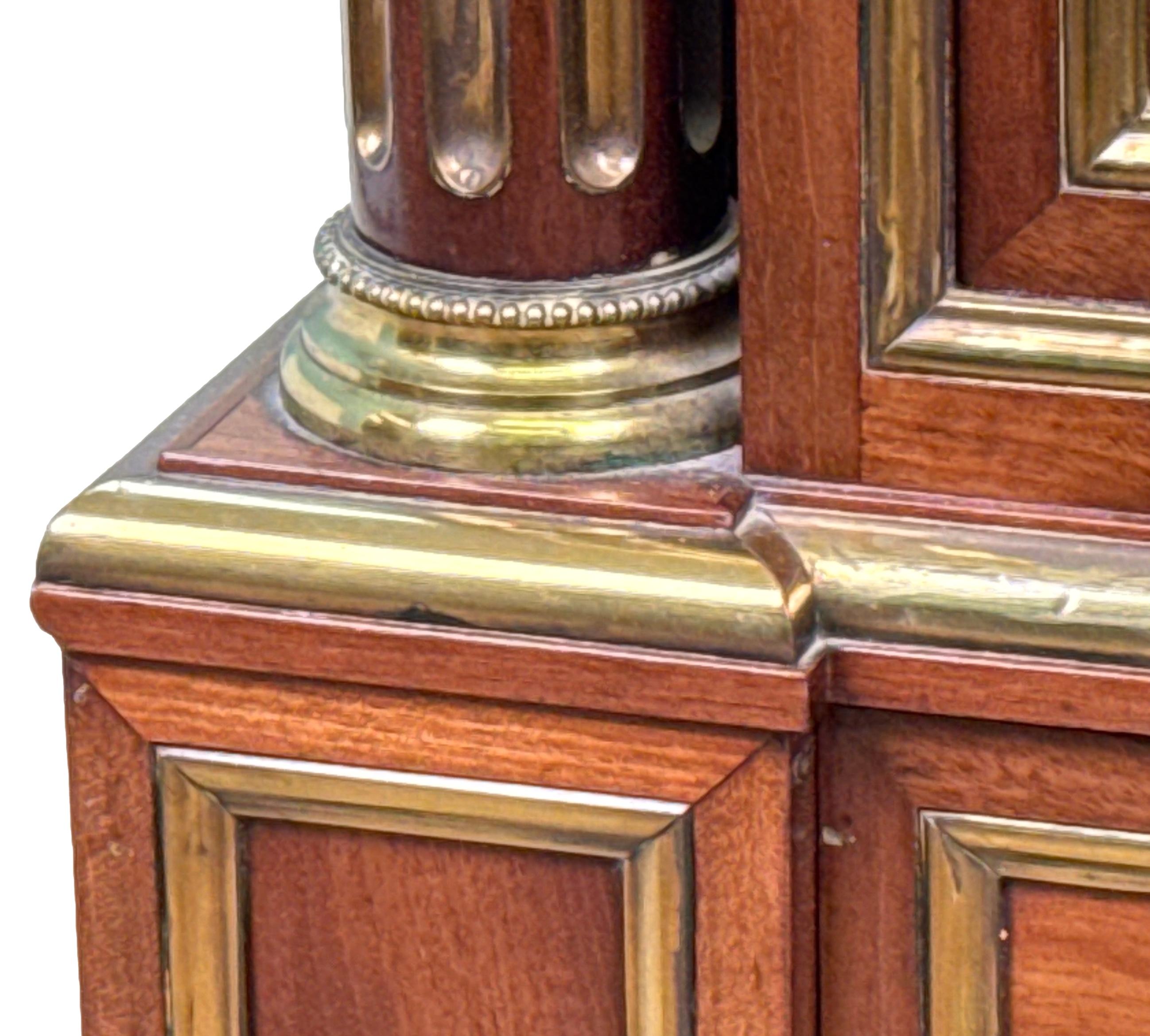 Fine 19th Century Mahogany French Secretaire Abbatant For Sale 9