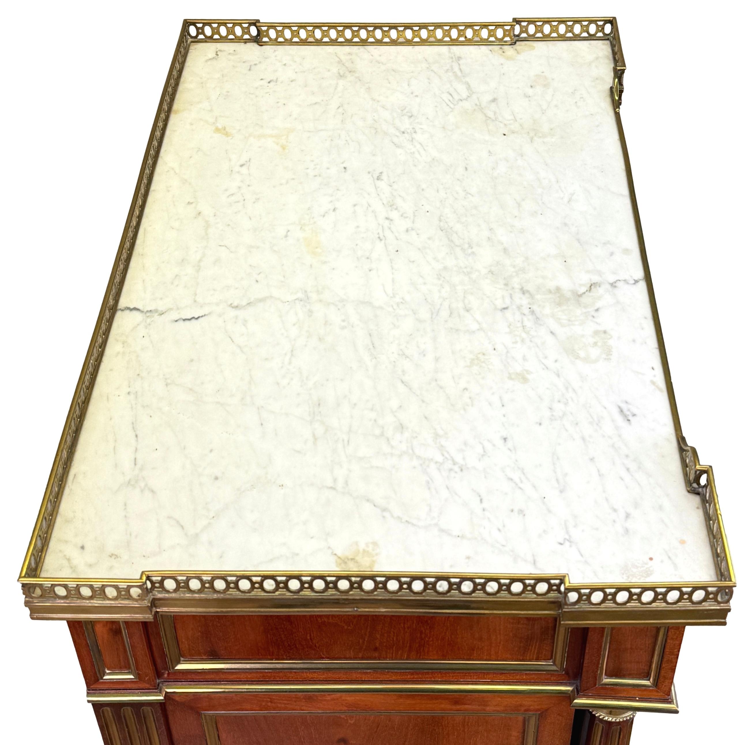 Fine 19th Century Mahogany French Secretaire Abbatant For Sale 2